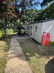 The Squirrels Nest Stylish Modern Caravan Stay