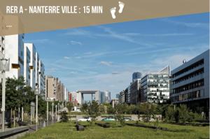 Casa Serena Terrasse A deux de La Défense et Paris