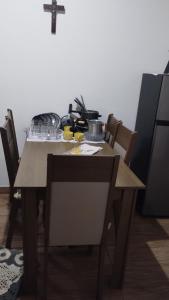 Quitinete aconchegante em Sobradinho, São Tomé das Letras