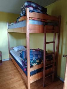 Cabaña plaza de Curacautín