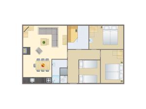 Bungalow in Putten with Private Sauna