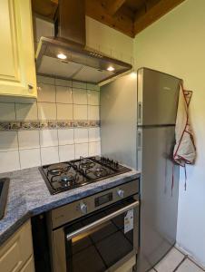 Chalet bois et pierre