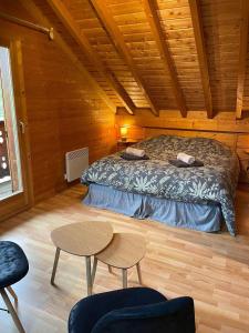 Chalet bois et pierre