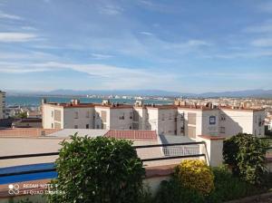 Studio overlooking the bay of Roses