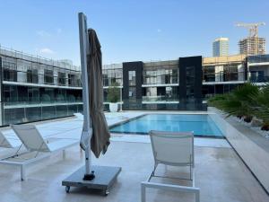 Stylish One Bedroom Apartment at Binghatti Crest, JVC Dubai By al sarya Holiday Homes