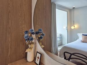 Moderna suite con balcón a pasos de la playa