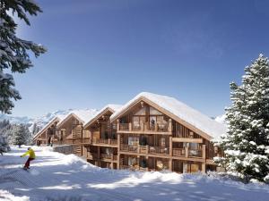Duplex neuf avec sauna privé et accès direct aux pistes à Méribel - FR-1-565-130