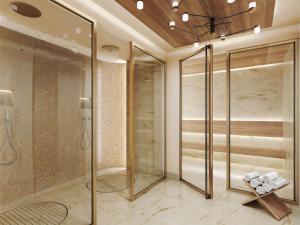 Duplex neuf avec sauna privé et accès direct aux pistes à Méribel - FR-1-565-130