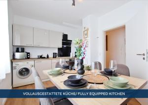 RtR Essen - Für bis zu 8 Personen - Voll ausgestattet - Zentral Limbecker Platz - Messe - Uniklinikum - Smart TV - Modern