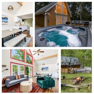 Hot Tub, Fire Pit, Deck, Grill, WiFi, Dog-Friendly