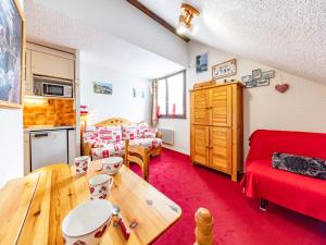 Confortable studio 3 pers. au pied des pistes à Saint-François-Longchamp - FR-1-807-117