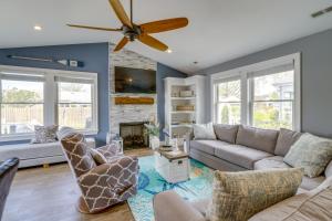 Half-Mi to Beach Cape May Getaway with Deck and Yard!