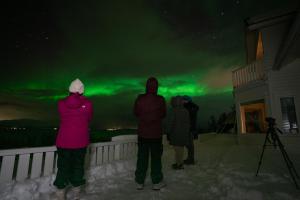 Countryside Tromsø- Cozy glass- roof cabins- Aurora wonderland