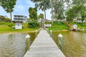 Patio and Water Views Serene Bohemia River Escape!