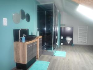 Appartements A la Ferme Bleue : Appartement en Duplex