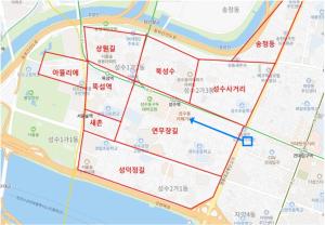 Stylish Seongsu Apartment with Hot Spot Vibes, accommodates 6 people with 3 beds