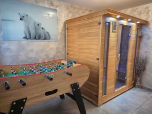 Chalet avec Jacuzzi, billard, jardin clos, proche Paradiski