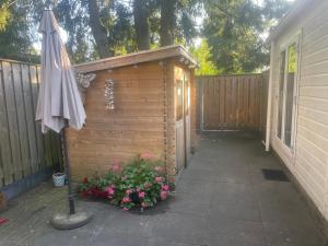 Chalet in de bossen bij Garderen