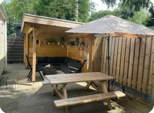 Chalet in de bossen bij Garderen