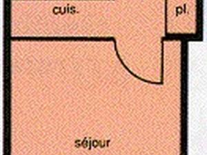 Agréable studio-cabine 45 pers., vue sud - FR-1-340-55