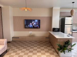 2BHK Spacious Floor Behind Airport with Private Terrace Deck & Kitchenette