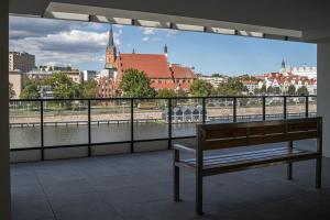 Nad Odrą Szczecin - luksusowy apartament z widokiem na Odrę, tarasem i klimatyzacją