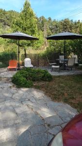 mountain and sea in kallithea Halkidiki