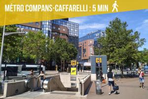 T2 Chalets cosy central Canal du Midi Toulouse