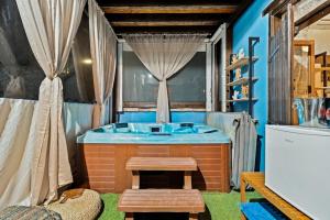 RedBlue Door Two Traditional Listed Houses