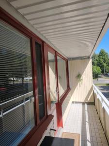 Rauhallinen majoitus parvekkeella