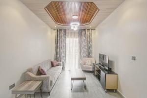 2 bedroom apartment with a smart TV and Wi-Fi 15 mins from downtown Kigali