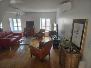 Appartement de charme cœur de Thomery 3 chambres 1 à 9 pers