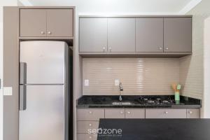 Apto 2Qts c Churrasqueira a 270m da Praia CCC0302