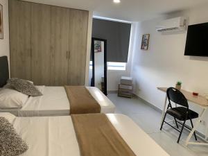 Apartamento bonito en Cartagena ,el laguito bocagrande con vista al mar