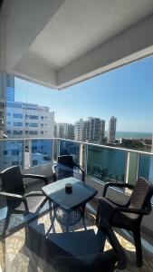 Apartamento bonito en Cartagena ,el laguito bocagrande con vista al mar
