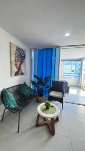 Apartamento bonito en Cartagena ,el laguito bocagrande con vista al mar