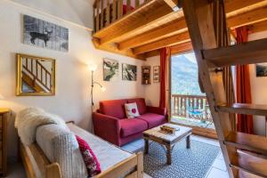 Résidence Les Arolles - Studio mezzanine 6 personnes 2 exposé Sud MAE-9184