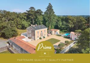 Maison de Maître La Champagnère - Piscine - 15 Voyageurs