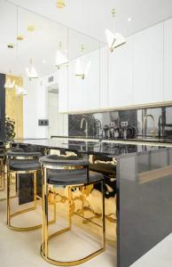 Goldstar Apartament- Wanna z widokiem, 19 Piętro, Hanza Tower Szczecin