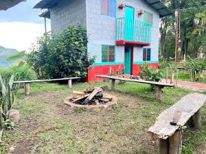 Las Hamacas Mountain Hostal zona de camping