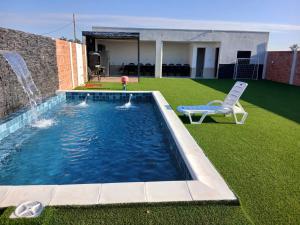 Cabaña vista al lago ypane