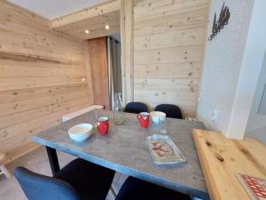 Studio 28m² 4 pers, sauna, pied des pistes - FR-1-516-223