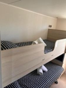 Houlgate - 254 - RARE VUE MER Magnifique Mobilhome 6 pers 3 chambres 2 SDB sur Camping 5 étoiles