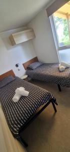 Houlgate - 254 - RARE VUE MER Magnifique Mobilhome 6 pers 3 chambres 2 SDB sur Camping 5 étoiles