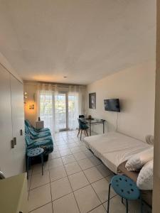 Studio front de mer - Accès direct plage - Parking