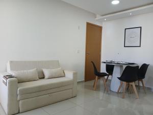 Apartamento em condomínio resort no litoral sul