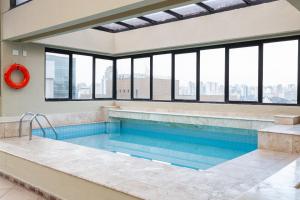 Studios por temporada, piscina, lazer e vaga de garagem no Brooklin