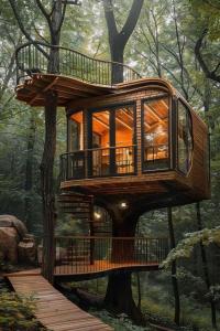 Romantic capsule with views of Imbabura