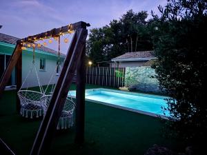 Maison 3 chambres avec piscine chauffée