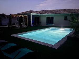 Maison 3 chambres avec piscine chauffée